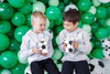 Balon foliowy Baby, 262x86cm, srebrny