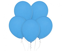 #BL Balony Decomex 18", pastel Baby Blue, 25 szt.