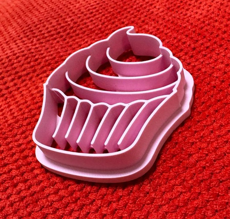 Foremka do tworzenia dekoracji MUFFINKA BABECZKA WZ.I KicCake
