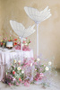Balony LED 30 cm, biały (1 op. / 5 szt.)