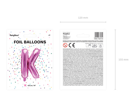 Balony 30cm, Happy New Year, Pastel Black (1 op. / 6 szt.)