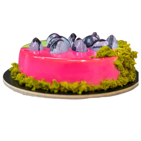 Podkładka pod tort dwustronna ZŁOTO - CZARNA Ø 20 cm 10 szt. GRUBY!