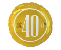 #BFK Balon foliowy Już 40-ka?, 18 cali KK