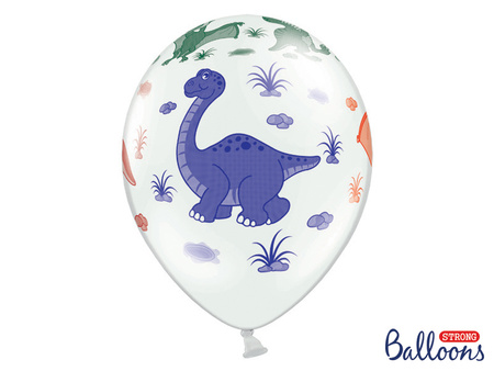 Balony 30cm, IHS, Metallic Pure White (1 op. / 50 szt.)