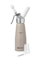 Syfon do bitej śmietany 0,5L, Taupe, ?80x(H)260mm HENDI