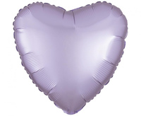 #BFK Balon foliowy 18 cali Serce "Satin Luxe Pastel Lilac" zapakowany
