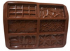 Forma silikonowa do czekolady MIX MINI CZEKOLADKI 20x10 cm