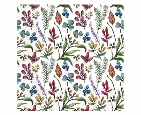 #ZSE Serwetki papierowe Herbs, 33 x 33 cm, 20szt.