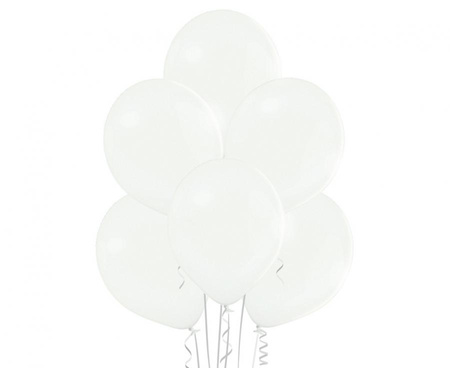#BL Balony B105 Pastel White 100 szt.