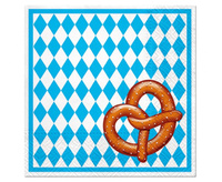 #ZSE Serwetki papierowe PAW Bavarian Pretzel 33x33 cm / 20 szt.