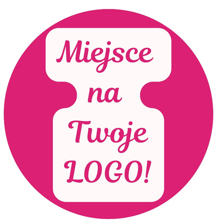 Kartka A4 z 12 kółeczkami do naklejenia do opakowania cukiernicze