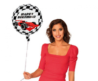 #BFK Balon foliowy Speed Happy Birthday 18"