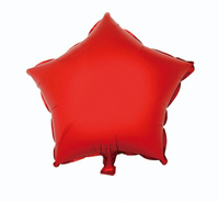 #BFK Balon foliowy B&C "Gwiazda", czerwona, 19" KK