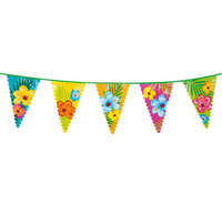 #DEBA Banner z flagami "Hibiscus" / 6 m