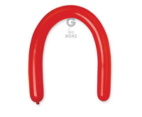#BL Balony D6 - Rurki włoskie, typ 350, czerwone 45/ 100 szt. KK
