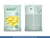Balony Eco 30cm pastelowe, lawenda (1 op. / 100 szt.)