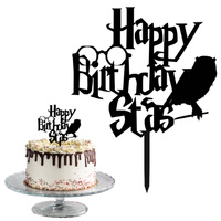Topper na tort HAPPY BIRTHDAY + IMIĘ WZ. HARRY