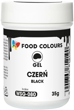 Barwnik w żelu CZARNY 35 g Food Colours