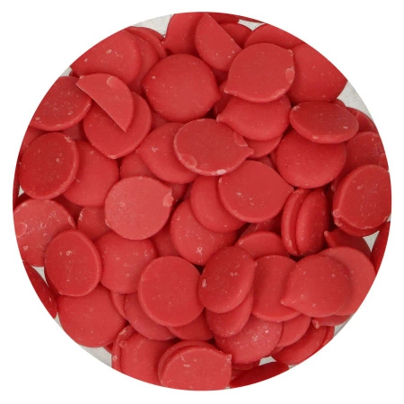 Deco Melts Pastylki Czekoladowe CZERWONE 250 g — FunCakes