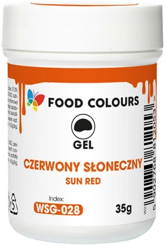 Barwnik w żelu CZERWONY SŁONECZNY 35 g Food Colours