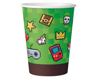 #ZKU_GD Kubeczki papierowe Game On, 250 ml, 6 szt.