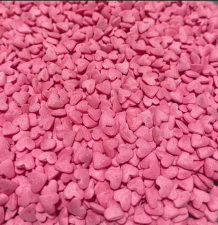 Posypka cukrowa SERDUSZKA RÓŻOWE 50g Slado