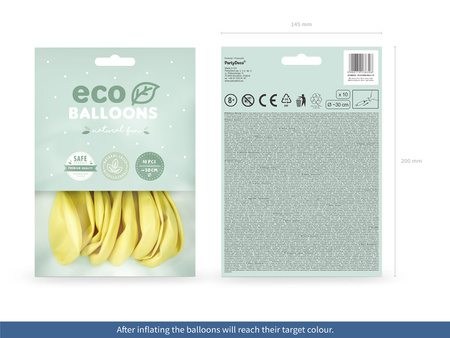 Balony Eco 26cm pastelowe, ciemna mięta (1 op. / 10 szt.)