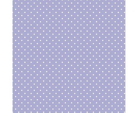 #ZSE Serwetki pap. White dots on purple, 33x33 cm,