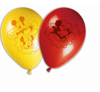 #BL Balony 11" z nadr. "Playful Mickey", 8 szt. KK