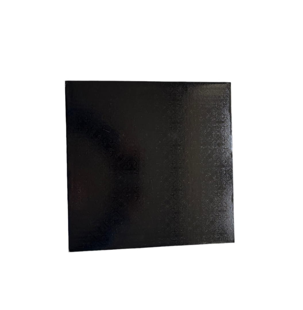 Podkład pod tort czarny 30x30 cm Julita – widok z góry