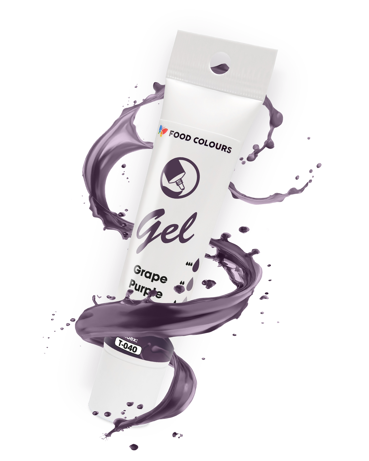Żelowy barwnik spożywczy Grape Purple Food Colours, kolor winogronowy