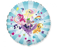 #BFK Balon foliowy 18" FX - My little Pony Drużyna, niepakowany