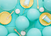 Balony Eco 30cm pastelowe, biały (1 op. / 10 szt.)