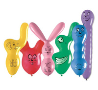 #BL Balony kształty GPF, mix balonów / 25 szt.