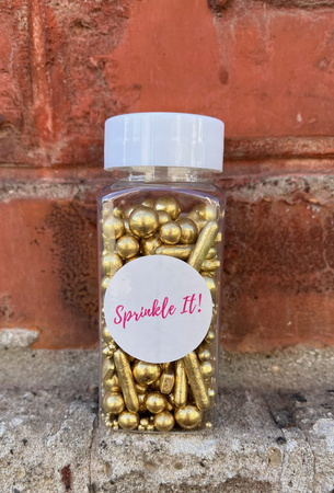 Posypka cukrowa Lovely Gold 100g Sprinkle It!