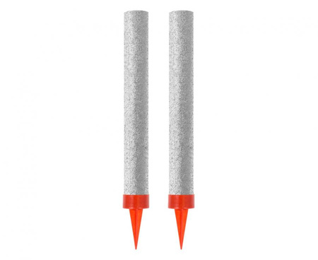 #ZOF Fontanny party holograficzne srebrne - 12 cm/ 2 szt.