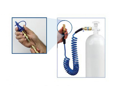 #HO Reduktor ekonomiczny - szybkozłącze na wężyku  (WP 200bar)