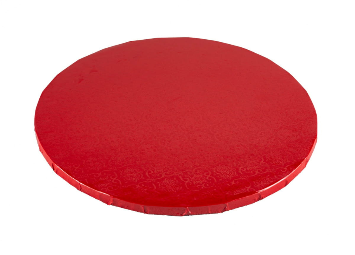 Podkład pod tort czerwony 25 cm Julita – widok produktu