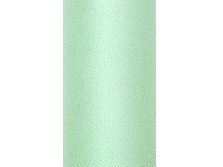 Tiul gładki, fuksja, 0,3 x 9m