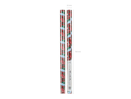 Balon foliowy Halloween, 280x46 cm, czarny