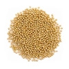 Posypka dekoracyjna złote perełki OLD GOLD SUGAR PEARLS 90g Słodki Bufet