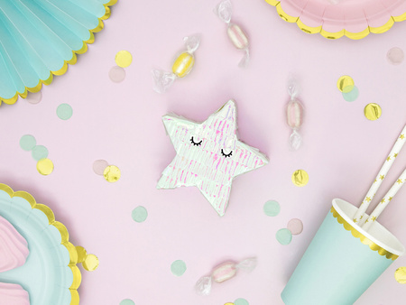 Girlanda Electric Holo - Flagietki, mix,  1,8m