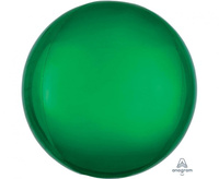 #BFK Balon foliowy ORBZ - Kula Orbz Green 15"/38cm w x 16"/40cm, zapakowany