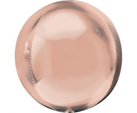 #BFK Balon foliowy ORBZ - kula Jumbo różowo-złota