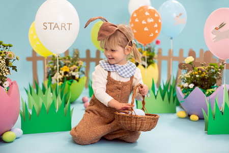 Świeczka urodzinowa Cyferka 1,  jasny różowy, 9.5cm