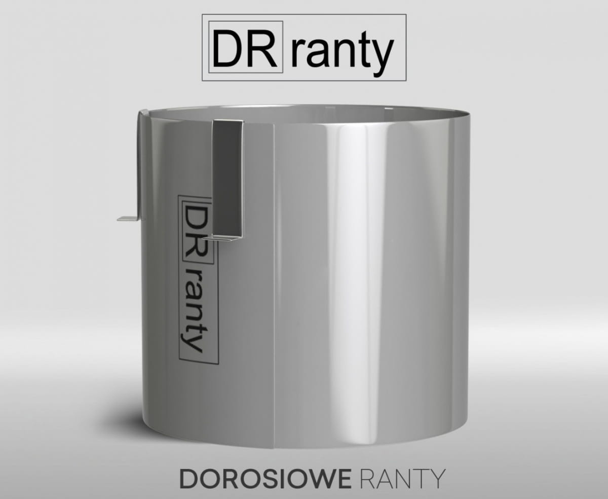 Stalowy rant cukierniczy regulowany, widoczna regulacja średnicy 10-14 cm