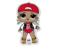 #BFK Balon foliowy 14"  FX - LOL: MC Swag, niepakowany