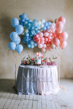 Balony Glossy, 46 cm, srebrny (1 op. / 5 szt.)