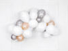 Balony 30cm, IHS, Pastel Pure White (1 op. / 6 szt.)