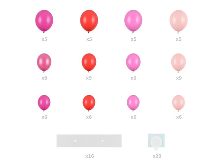 Balony 30 cm, Candy land, mix (1 op. / 6 szt.)